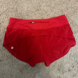 Lululemon speed-up shorts 2.5 inch